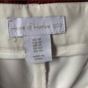 House of Harlow 1960 Cream dress pants